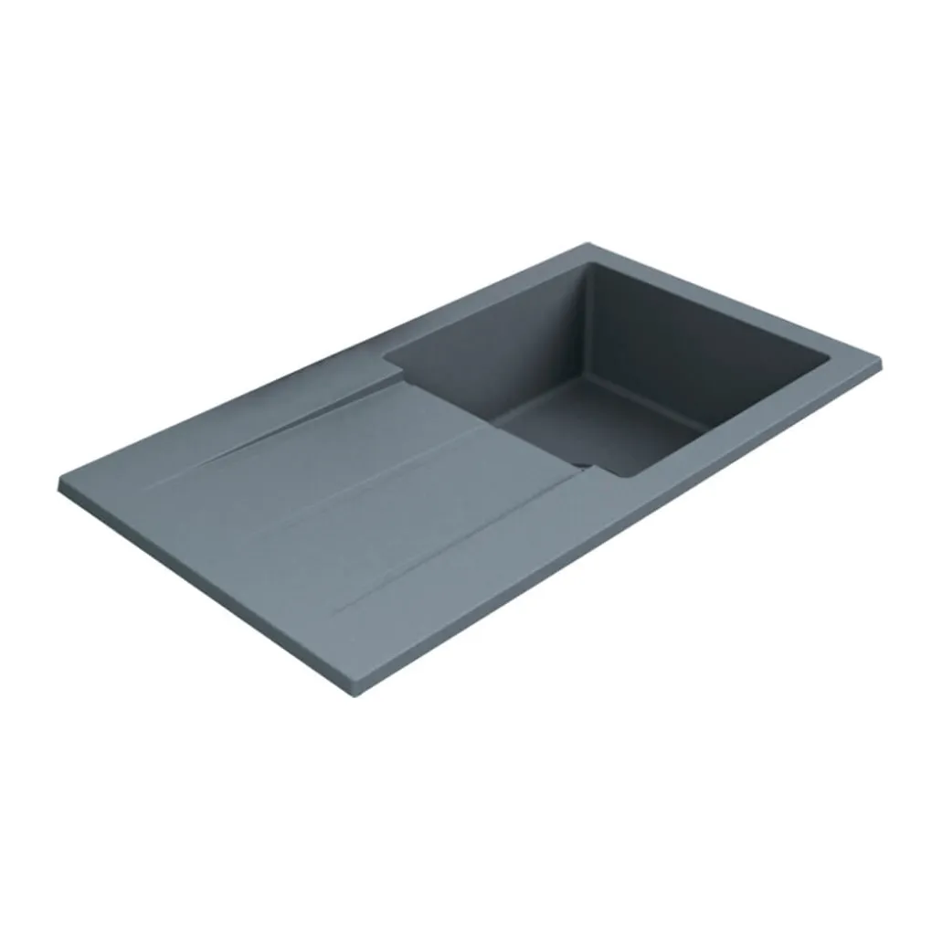Кухонна мийка Fancy Marble Tennessee 780х435х175 сіра (106080013)- Фото 1